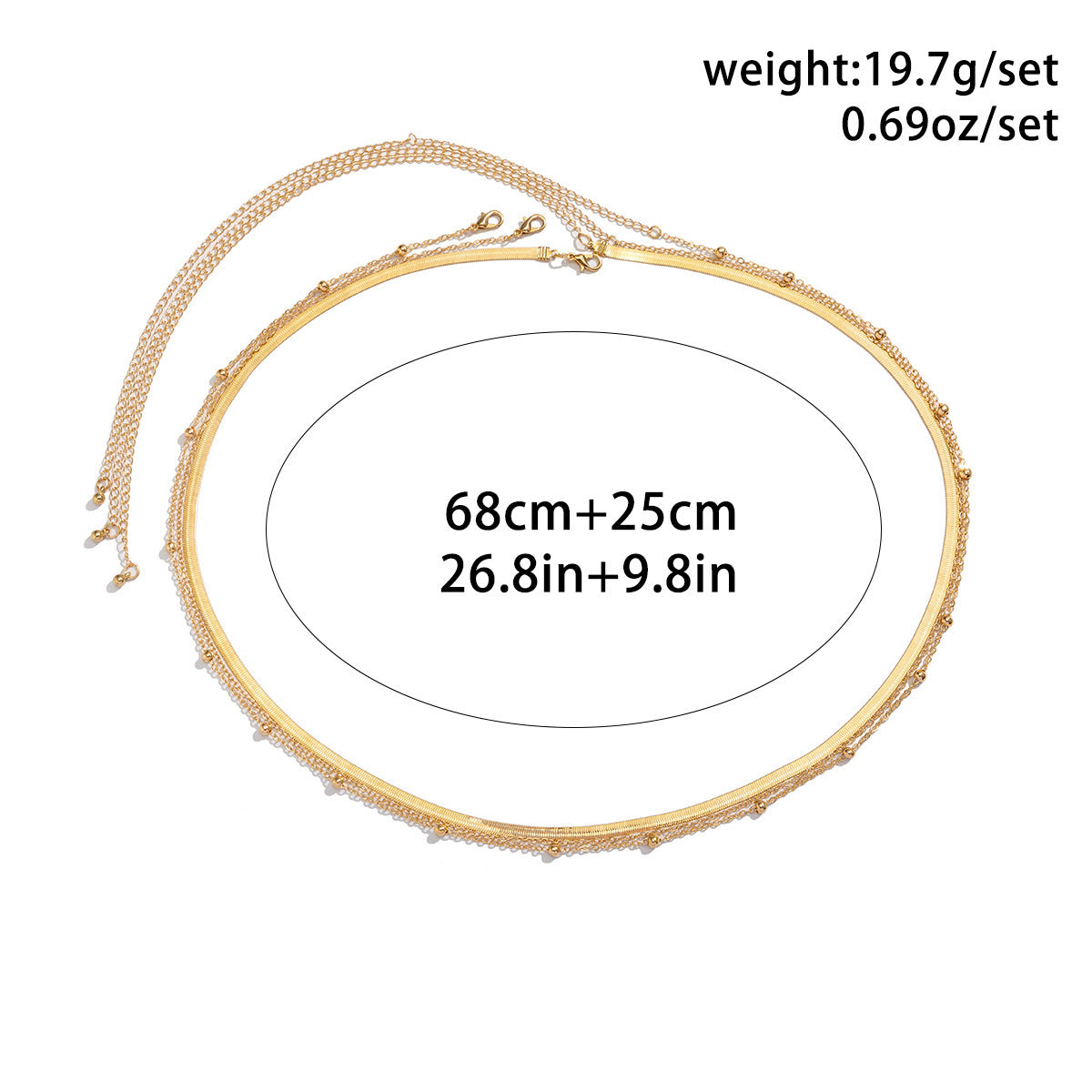 Elena™| Golden Halskette