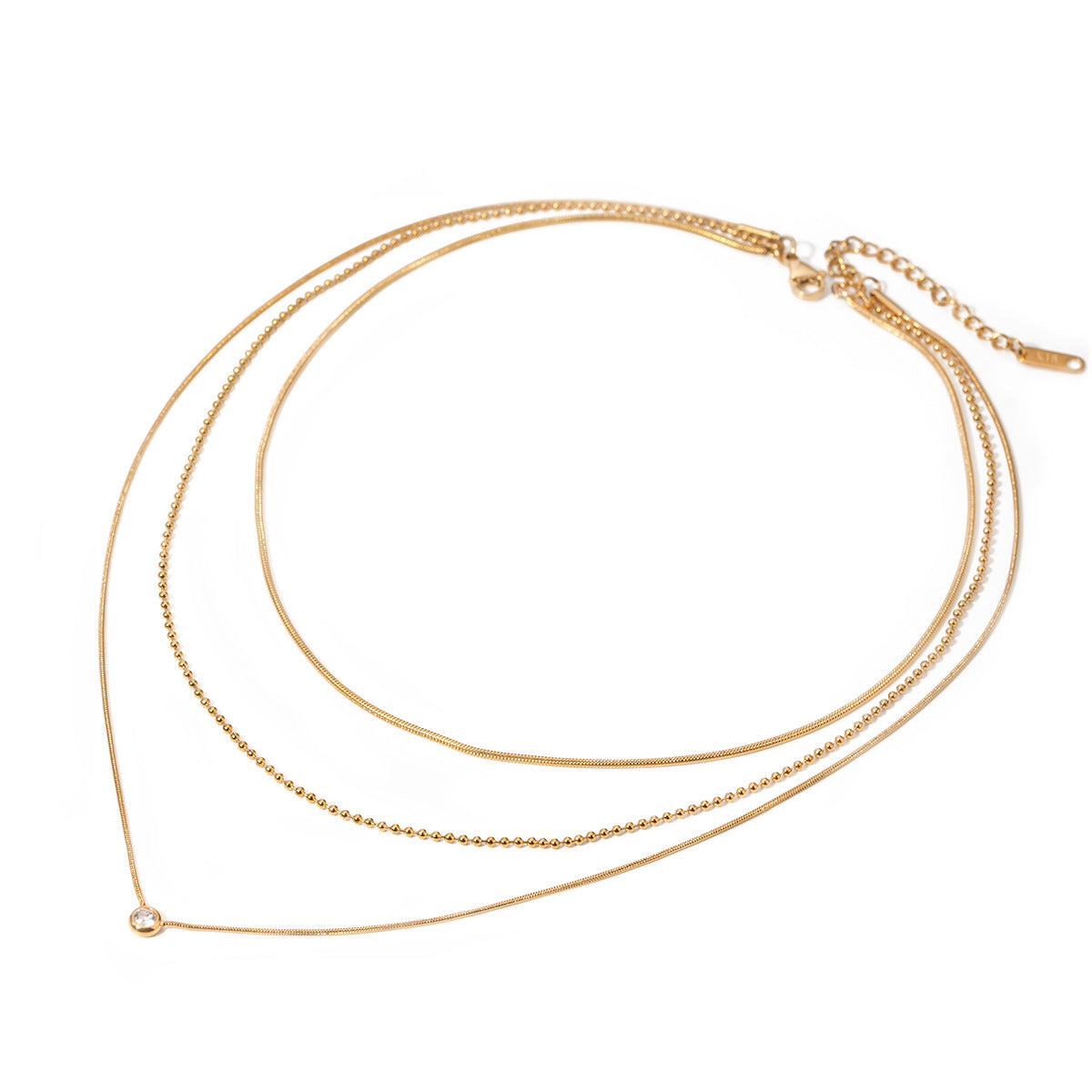 Amélie™| Goldkette mit Herzanhänger