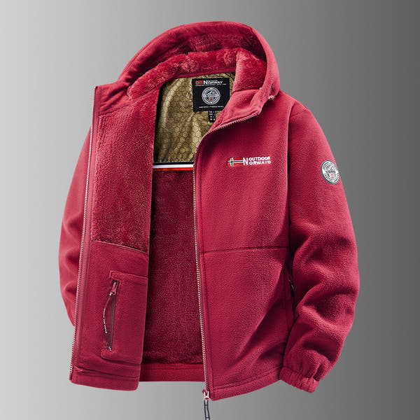 Arvid™ | Fleecejacke mit Kapuze.