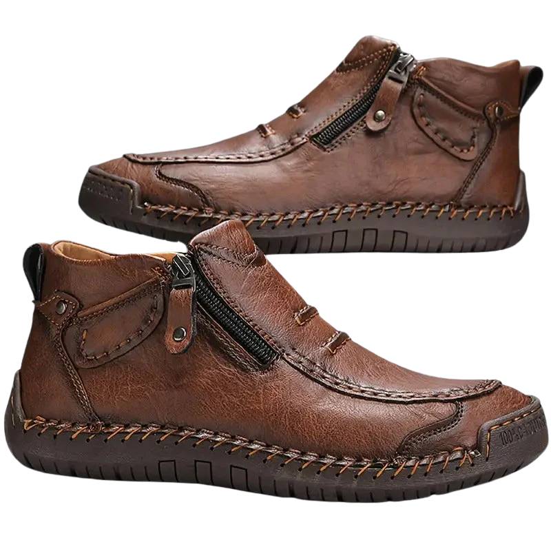 Leon™| Stiefeletten mit Reißverschluss